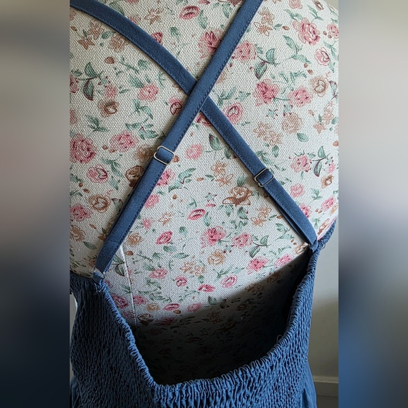 NWT BTFBM Elegant Blue Sleeveless Dress Size XL - Picture 6 of 10